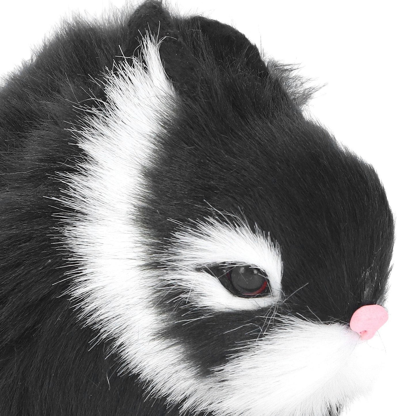 Miniature Plush Rabbits Plastic Plush Material Soft Comfortable Durable Rabbits Stuffed Doll for Table V1294-YM0523-3115220002011