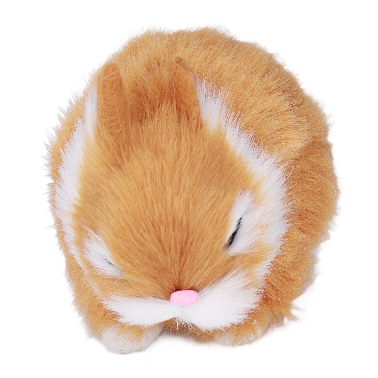 Miniature Plush Rabbits Plastic Plush Material Soft Comfortable Durable Rabbits Stuffed Doll for Table V1294-YM0523-3115220002012