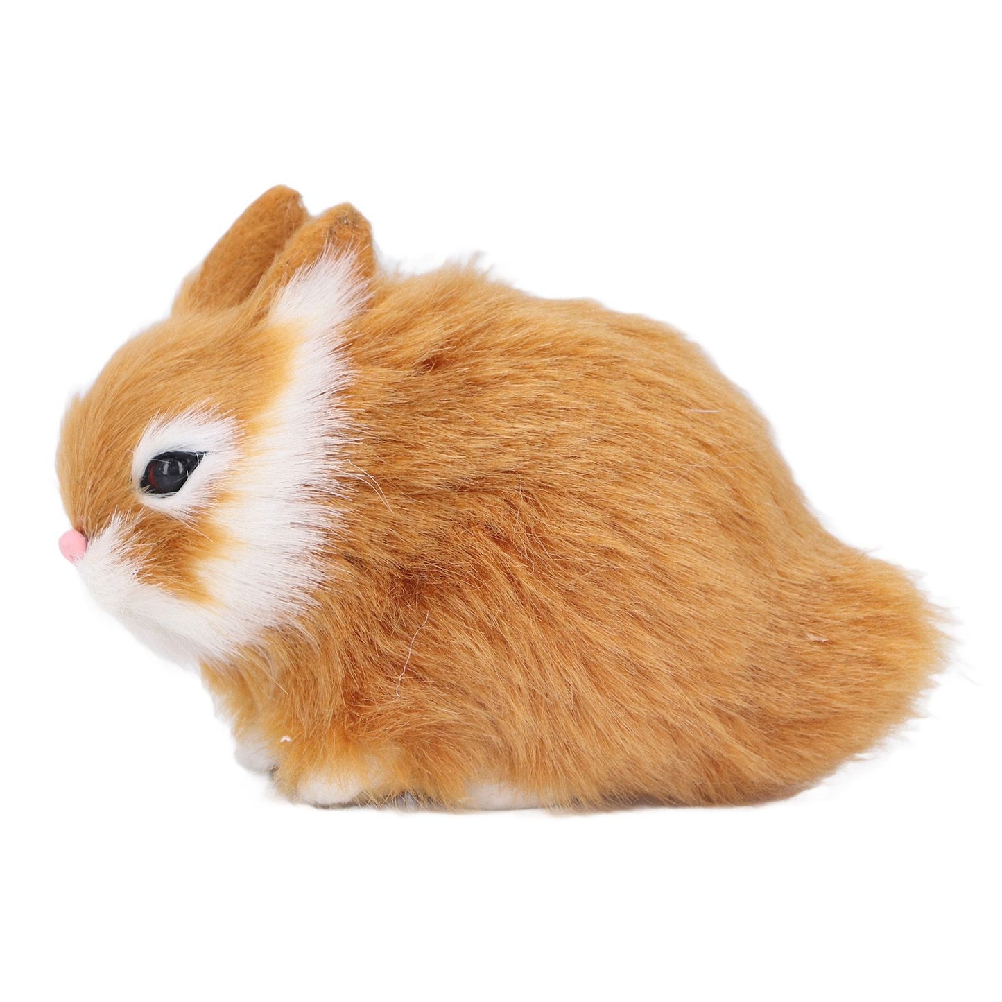 Miniature Plush Rabbits Plastic Plush Material Soft Comfortable Durable Rabbits Stuffed Doll for Table V1294-YM0523-3115220002012
