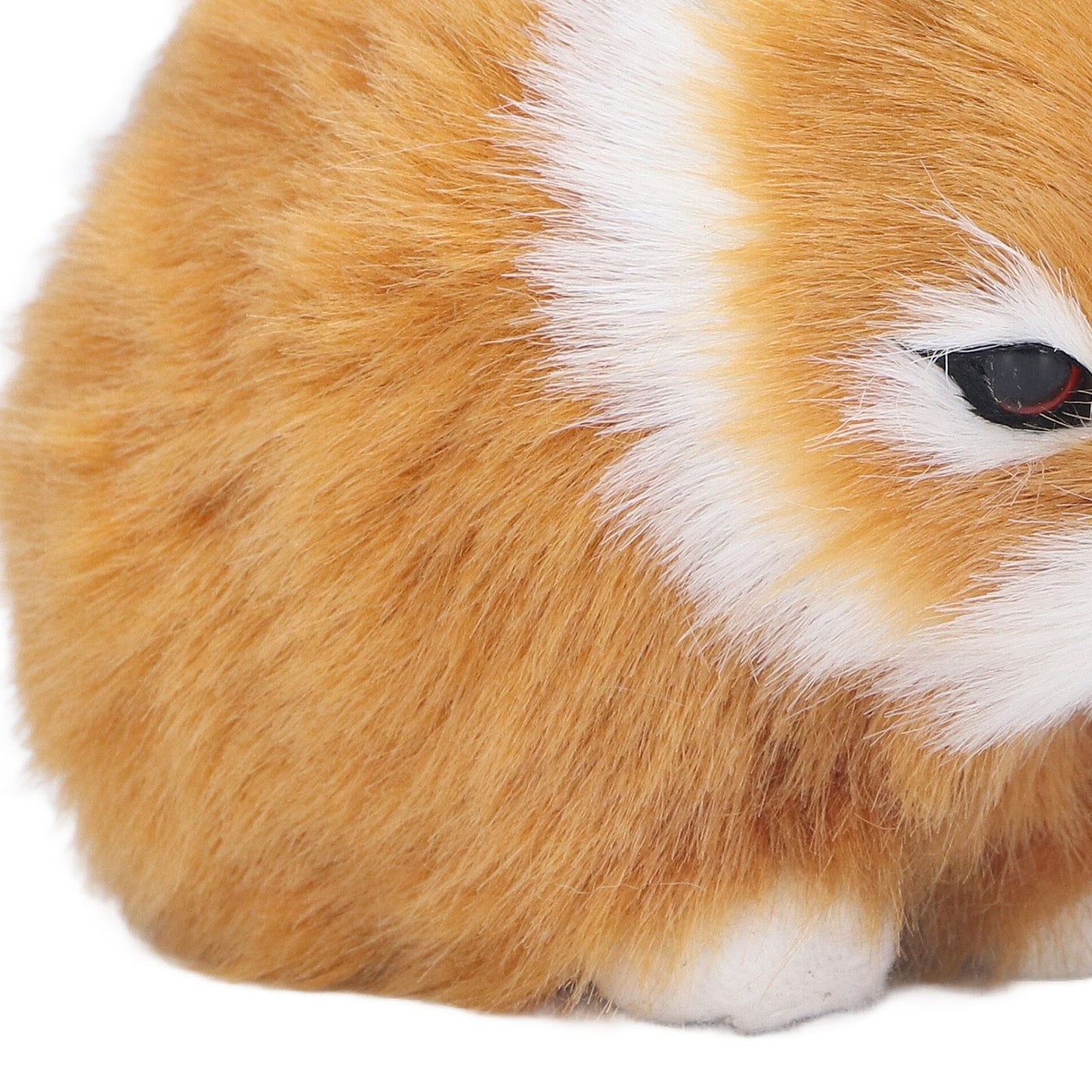Miniature Plush Rabbits Plastic Plush Material Soft Comfortable Durable Rabbits Stuffed Doll for Table V1294-YM0523-3115220002012