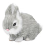 Miniature Plush Rabbits Plastic Plush Material Soft Comfortable Durable Rabbits Stuffed Doll for Table V1294-YM0523-3115220002013