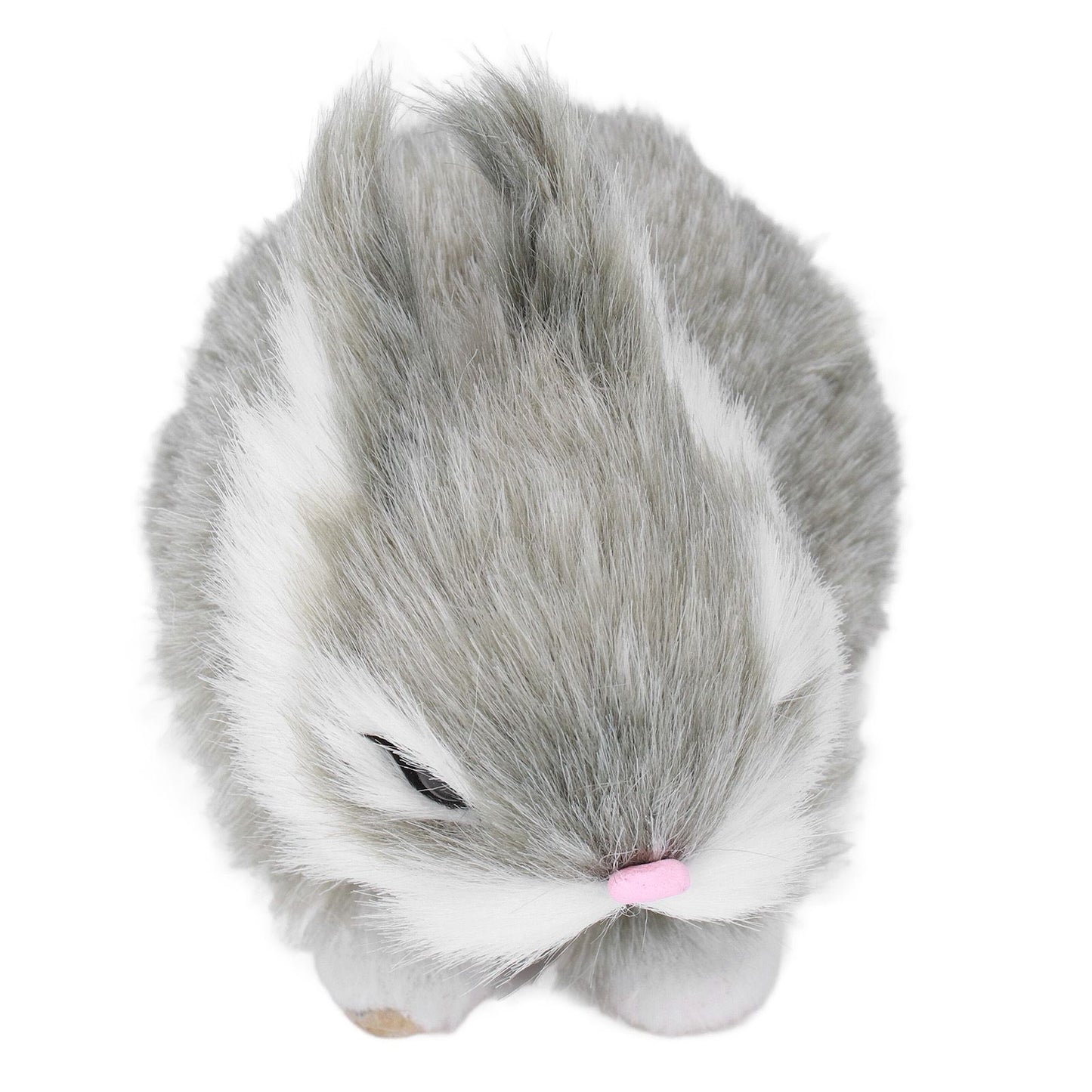 Miniature Plush Rabbits Plastic Plush Material Soft Comfortable Durable Rabbits Stuffed Doll for Table V1294-YM0523-3115220002013