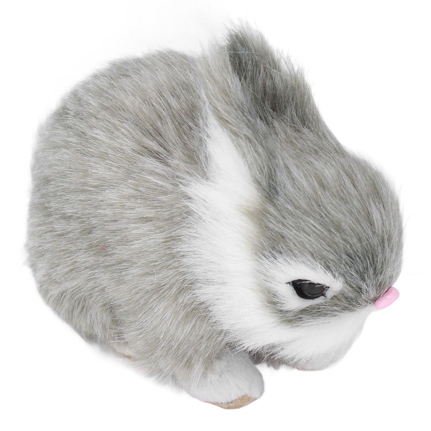 Miniature Plush Rabbits Plastic Plush Material Soft Comfortable Durable Rabbits Stuffed Doll for Table V1294-YM0523-3115220002013