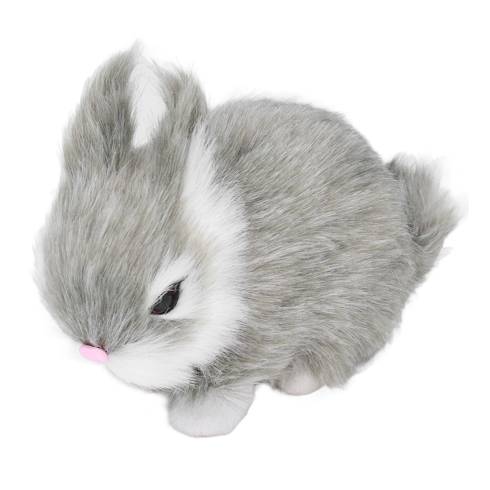 Miniature Plush Rabbits Plastic Plush Material Soft Comfortable Durable Rabbits Stuffed Doll for Table V1294-YM0523-3115220002013