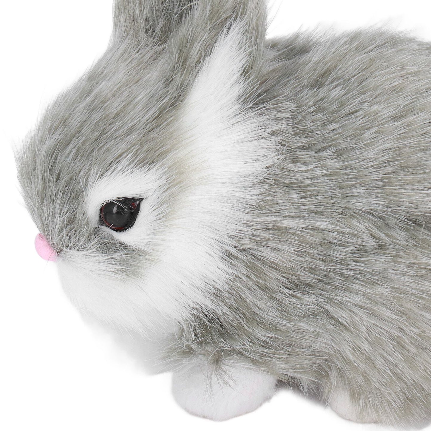 Miniature Plush Rabbits Plastic Plush Material Soft Comfortable Durable Rabbits Stuffed Doll for Table V1294-YM0523-3115220002013