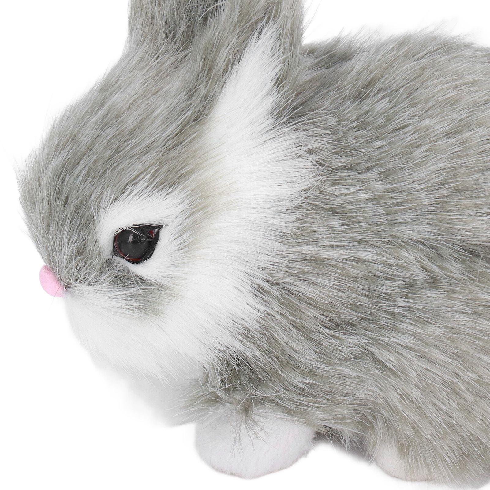 Miniature Plush Rabbits Plastic Plush Material Soft Comfortable Durable Rabbits Stuffed Doll for Table V1294-YM0523-3115220002013