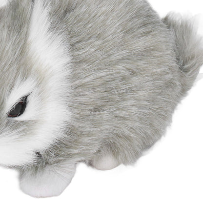 Miniature Plush Rabbits Plastic Plush Material Soft Comfortable Durable Rabbits Stuffed Doll for Table V1294-YM0523-3115220002013