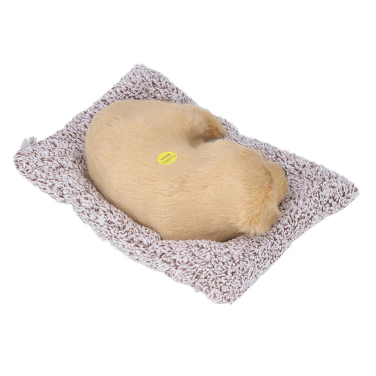 Simulation Dog with Sound Lovely Vivid Novel Gifts Plush Plastic Material Dog Toy Car DecorationBig Dog V1294-YM0523-3115220002213