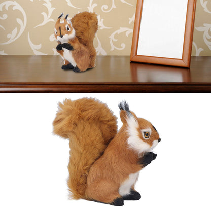 Simulation Squirrel Large Cute Lifelike Simulation Squirrel Crafts Decorations Garden Ornament V1294-YM0523-3115220002311