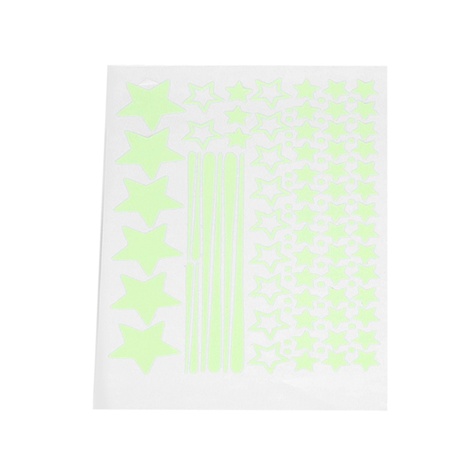 Glowing Star Luminous Wall Sticker Harmless PVC Wall Paper for Office Bedroom Decoration V1294-YM0523-3115220003411