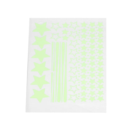 Glowing Star Luminous Wall Sticker Harmless PVC Wall Paper for Office Bedroom Decoration V1294-YM0523-3115220003411