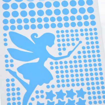 4Pcs Wall Stickers PVC Material Self Adhesive Luminous Design Cute Exquisite Wall Paper Decor V1294-YM0523-3115220004711