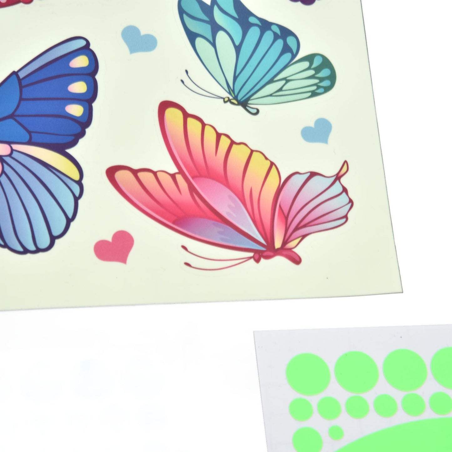 4Pcs Wall Stickers PVC Material Self Adhesive Luminous Design Cute Exquisite Wall Paper Decor V1294-YM0523-3115220004711