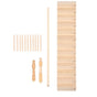 Doll House Stairs Glossy Rounded Corners Birch Material DIY Vivd Cute 1/12 Scale Miniature Staircase for V1294-YM0523-3115220005712