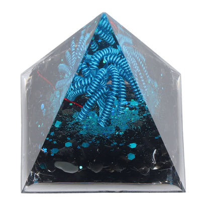 Orgone Pyramid Energy Generation Peaceful Exquisite Healing Energized Gemstones Pyramids for Home Offices V1294-YM0523-3115220008511