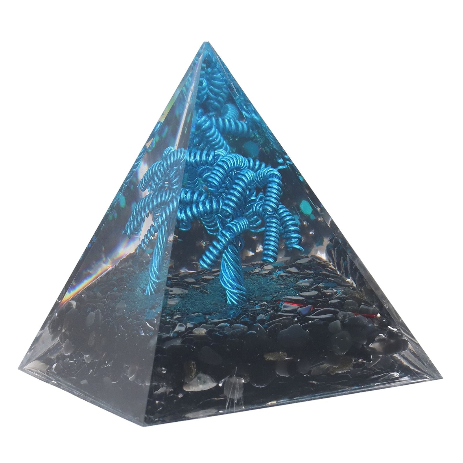 Orgone Pyramid Energy Generation Peaceful Exquisite Healing Energized Gemstones Pyramids for Home Offices V1294-YM0523-3115220008511