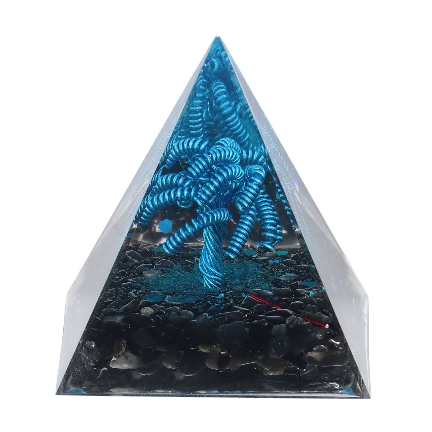 Orgone Pyramid Energy Generation Peaceful Exquisite Healing Energized Gemstones Pyramids for Home Offices V1294-YM0523-3115220008511