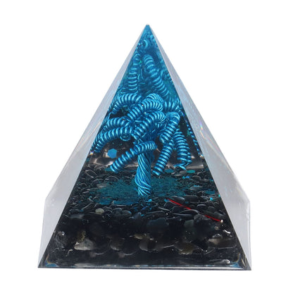 Orgone Pyramid Energy Generation Peaceful Exquisite Healing Energized Gemstones Pyramids for Home Offices V1294-YM0523-3115220008511