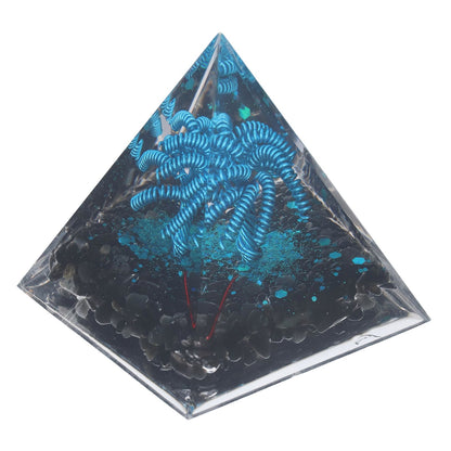 Orgone Pyramid Energy Generation Peaceful Exquisite Healing Energized Gemstones Pyramids for Home Offices V1294-YM0523-3115220008511