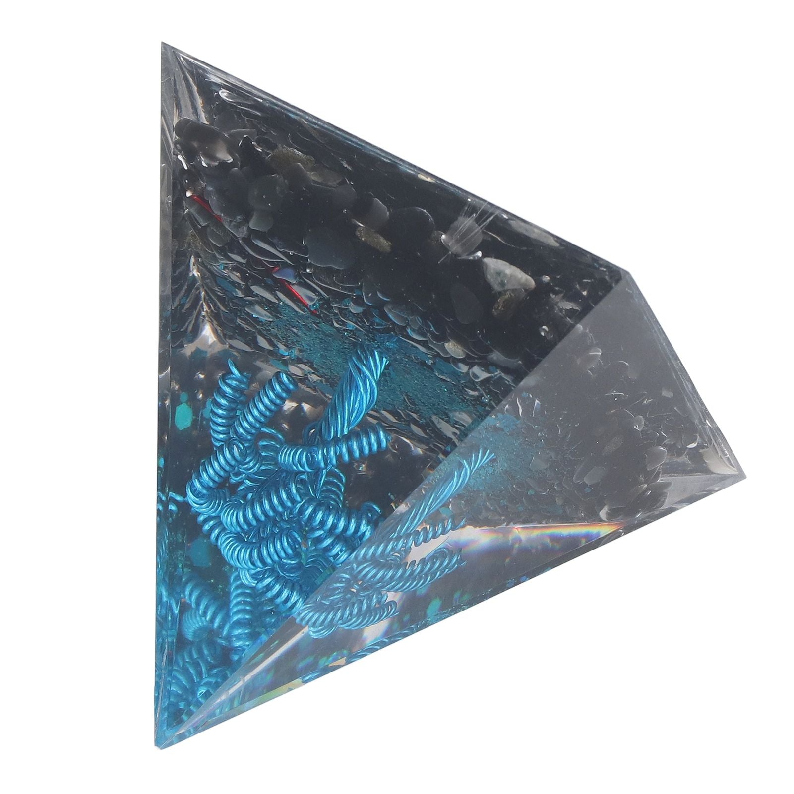 Orgone Pyramid Energy Generation Peaceful Exquisite Healing Energized Gemstones Pyramids for Home Offices V1294-YM0523-3115220008511