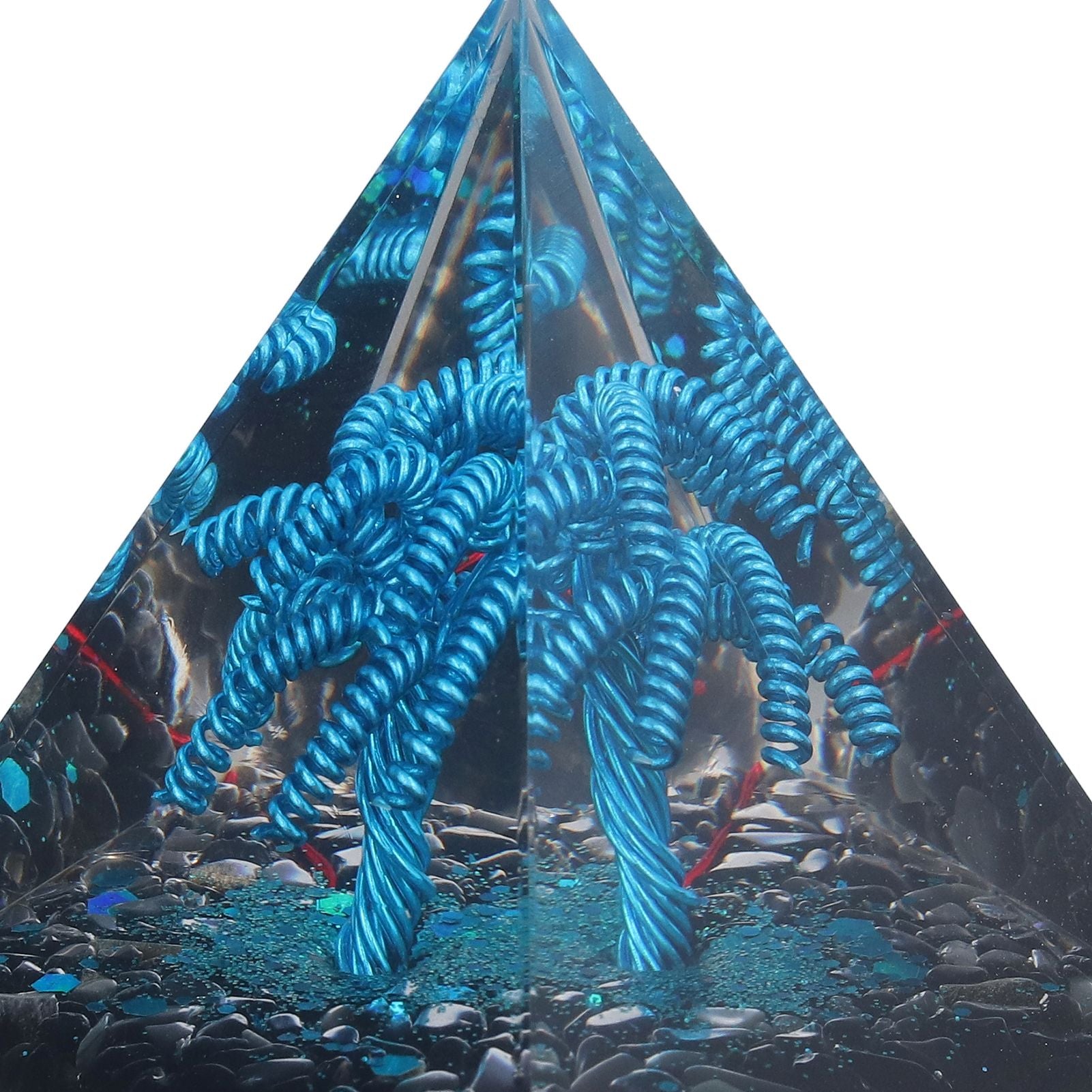 Orgone Pyramid Energy Generation Peaceful Exquisite Healing Energized Gemstones Pyramids for Home Offices V1294-YM0523-3115220008511