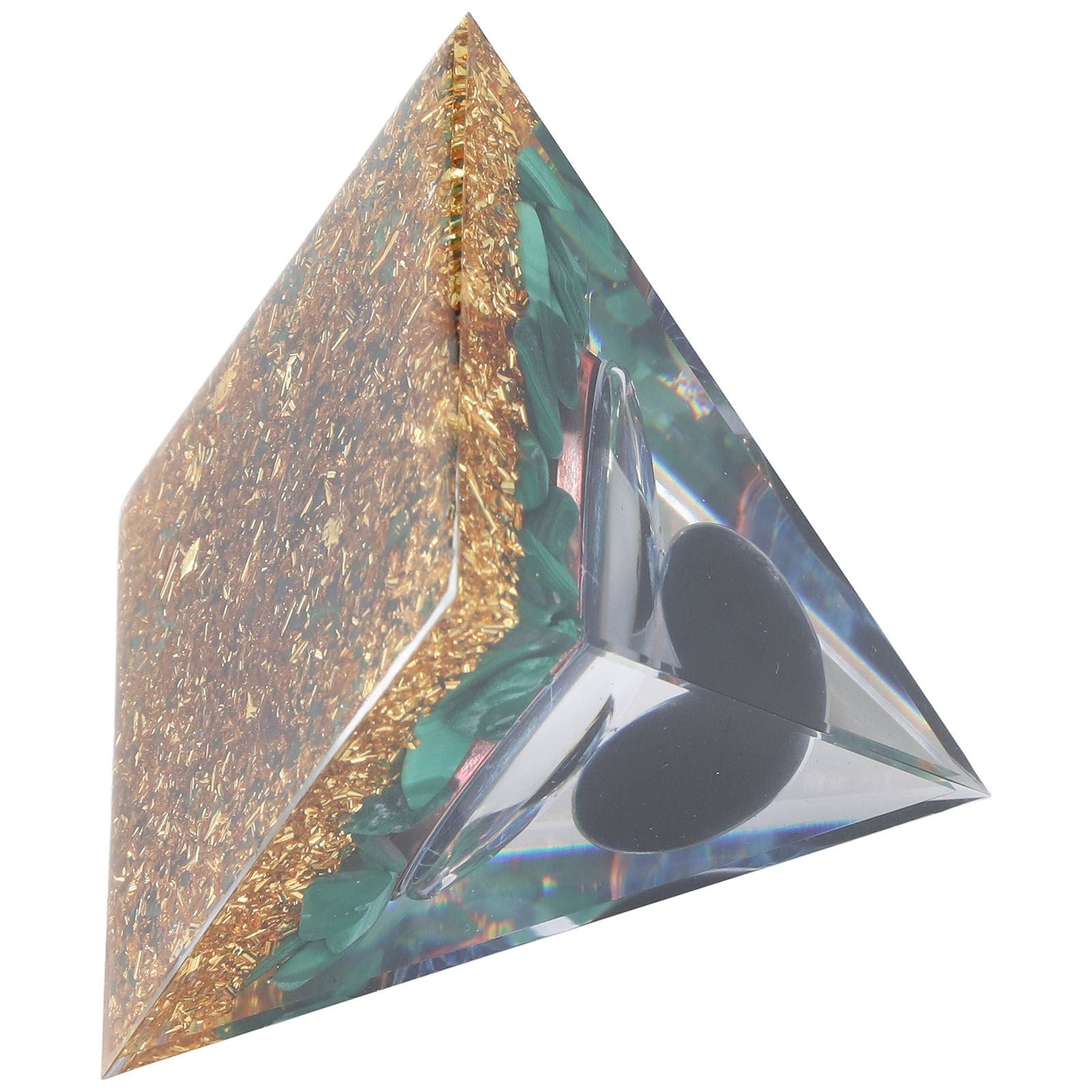 Orgone Pyramid Exquisite Healing Energized Gemstones Pyramids for Home Offices Bedroom V1294-YM0523-3115220008811