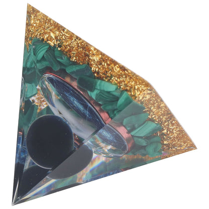 Orgone Pyramid Exquisite Healing Energized Gemstones Pyramids for Home Offices Bedroom V1294-YM0523-3115220008811