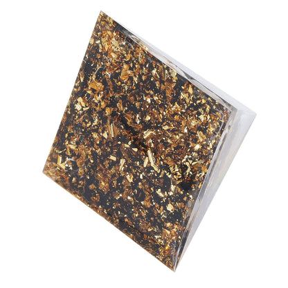 Orgone Healing Pyramid Energy Balancing Positive Power Stone Pyramid Decoration for Meditation Bedroom Office V1294-YM0523-3115220008911