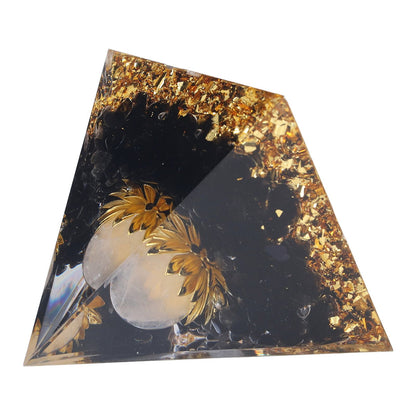 Orgone Healing Pyramid Energy Balancing Positive Power Stone Pyramid Decoration for Meditation Bedroom Office V1294-YM0523-3115220008911