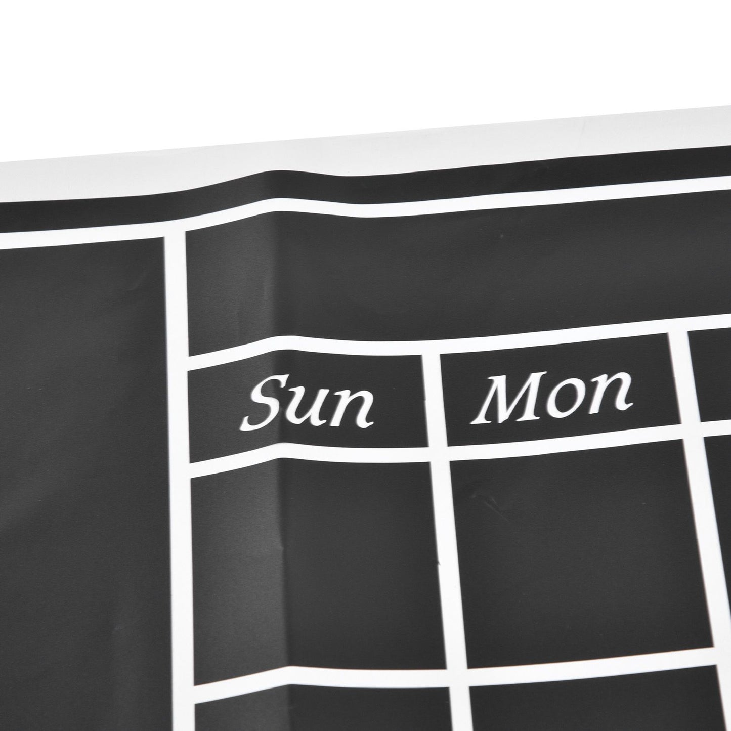 Blackboard Wall Sticker 45x60cm Removable Self Adhesive Waterproof PVC Chalkboard Calendar with Matte Texture V1294-YM0523-3115220010011