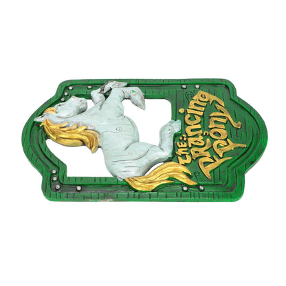 Wall Sign Synthetic Resin Horse Pattern Wall Mounted Signage Decoration for Home Office V1294-YM0523-3115220010511