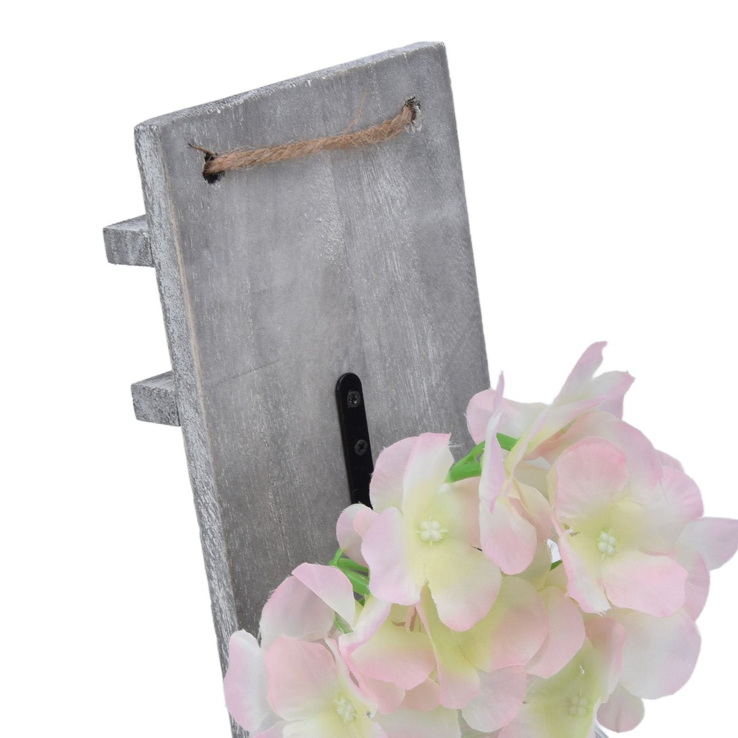 Wall Jar Decor Retro Style Glass Bottle Lamp Silk Flower Decoration for Home Door V1294-YM0523-3115220012911