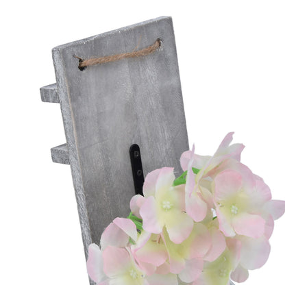 Wall Jar Decor Retro Style Glass Bottle Lamp Silk Flower Decoration for Home Door V1294-YM0523-3115220012911