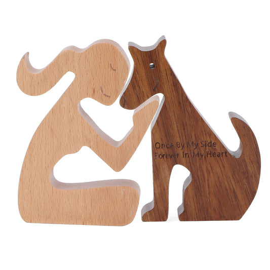 Dog Memorial Gifts for Pet Loss Passing Away Condolences Remembrance Sympathy Wooden OrnamentsA Type V1294-YM0523-3115220013311