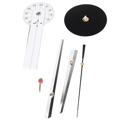 DIY Wall Clock Silent Stylish Decorative Frameless Hanging Clock for Living Room Office V1294-YM0523-3115220016311
