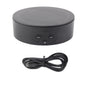 360 Degree Rotating Display Stand Maximum Load 6.6lb Electric Rotating Turntable for Wine Bottles Cosmetics V1294-YM0523-3115220017411