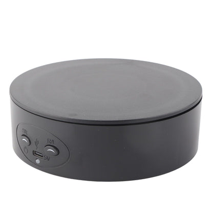 360 Degree Rotating Display Stand Maximum Load 6.6lb Electric Rotating Turntable for Wine Bottles Cosmetics V1294-YM0523-3115220017411