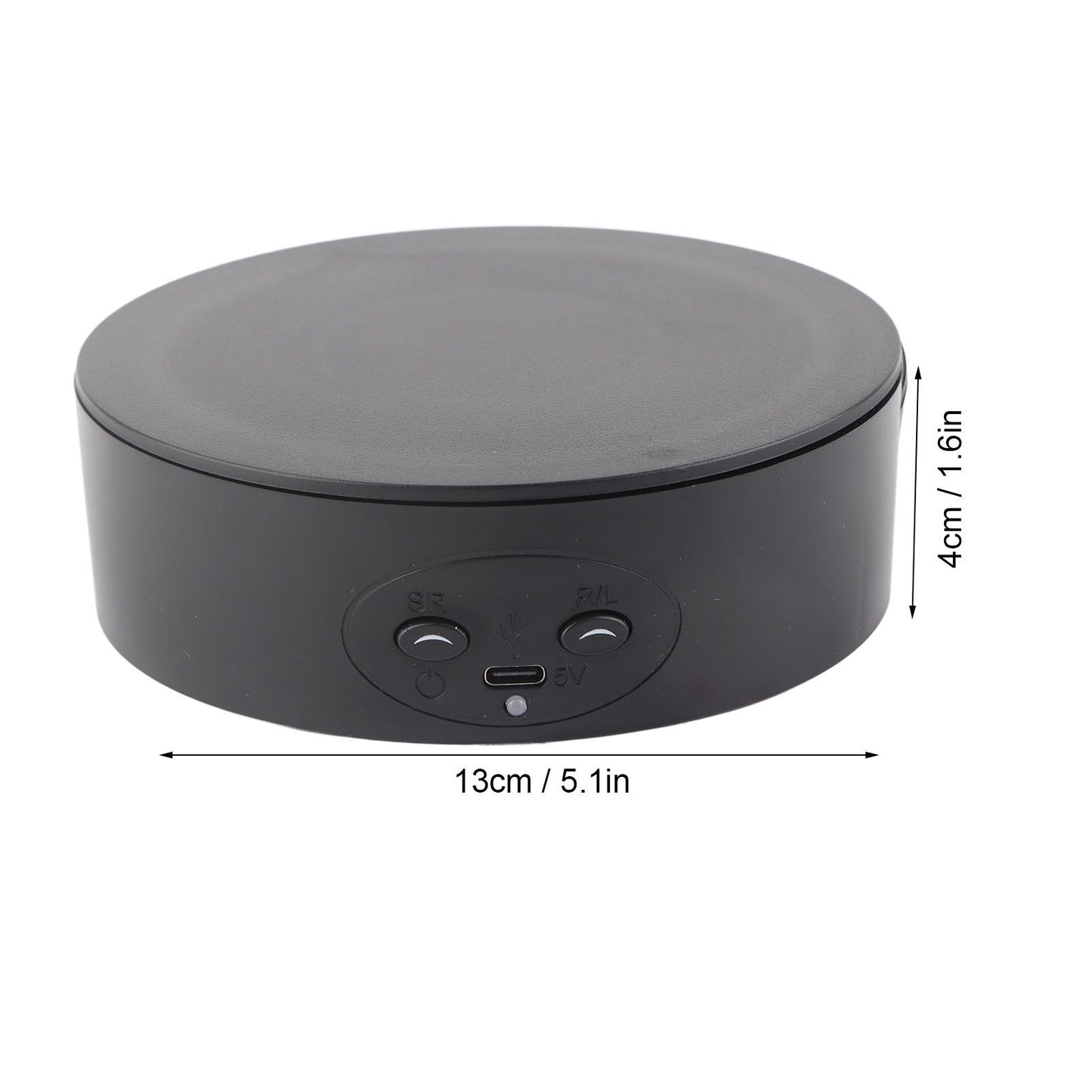 360 Degree Rotating Display Stand Maximum Load 6.6lb Electric Rotating Turntable for Wine Bottles Cosmetics V1294-YM0523-3115220017411