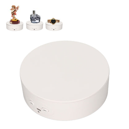 360 Degree Rotating Display Stand Maximum Load 6.6lb Electric Rotating Turntable for Wine Bottles Cosmetics V1294-YM0523-3115220017412