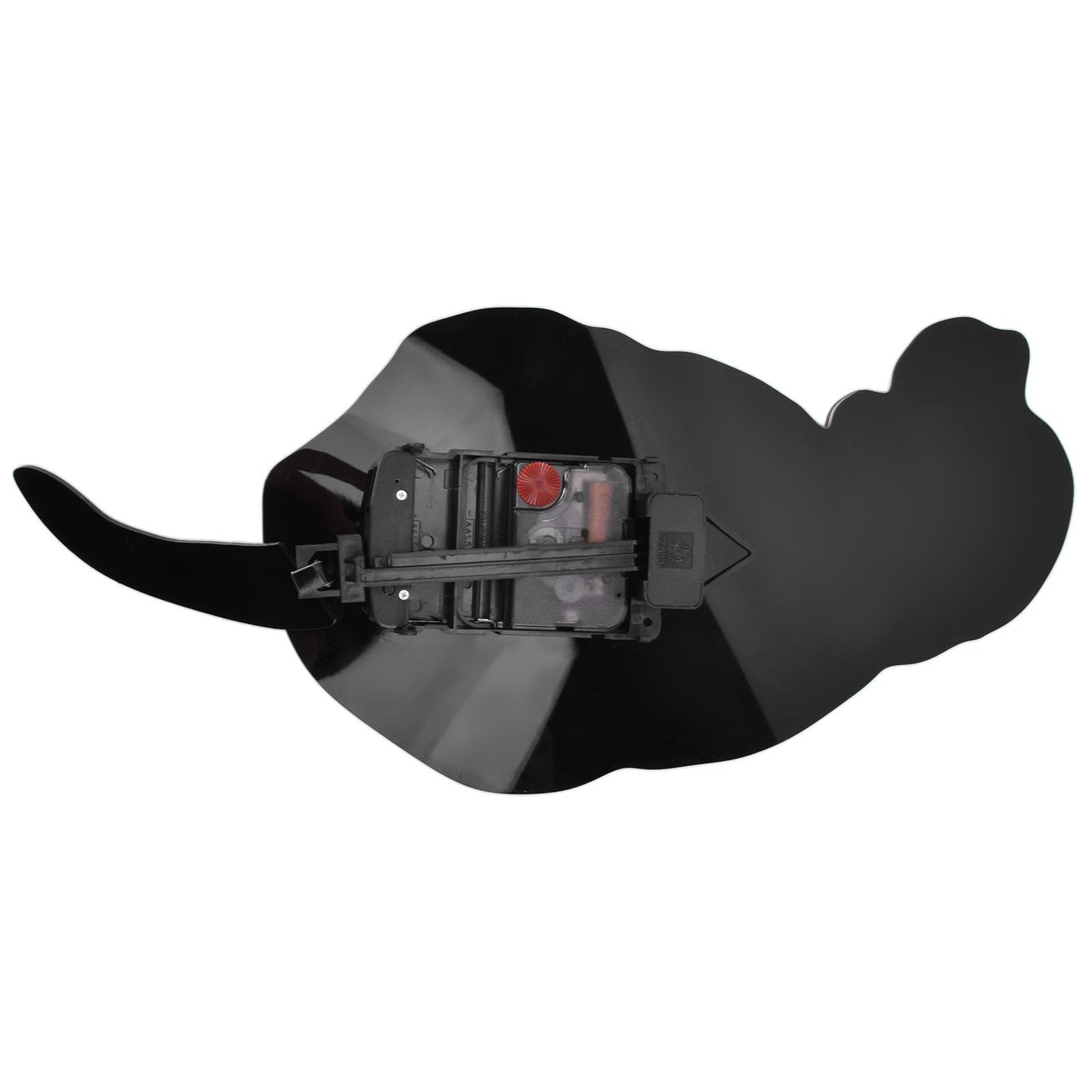 Wall Clock Swing Dog DIY Simple Fashion Silent Frameless Wall Clock With Swing Tail Home Office Decoration V1294-YM0523-3115220018611