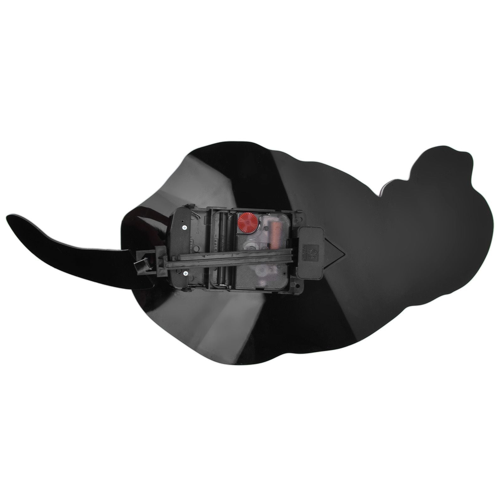 Wall Clock Swing Dog DIY Simple Fashion Silent Frameless Wall Clock With Swing Tail Home Office Decoration V1294-YM0523-3115220018611