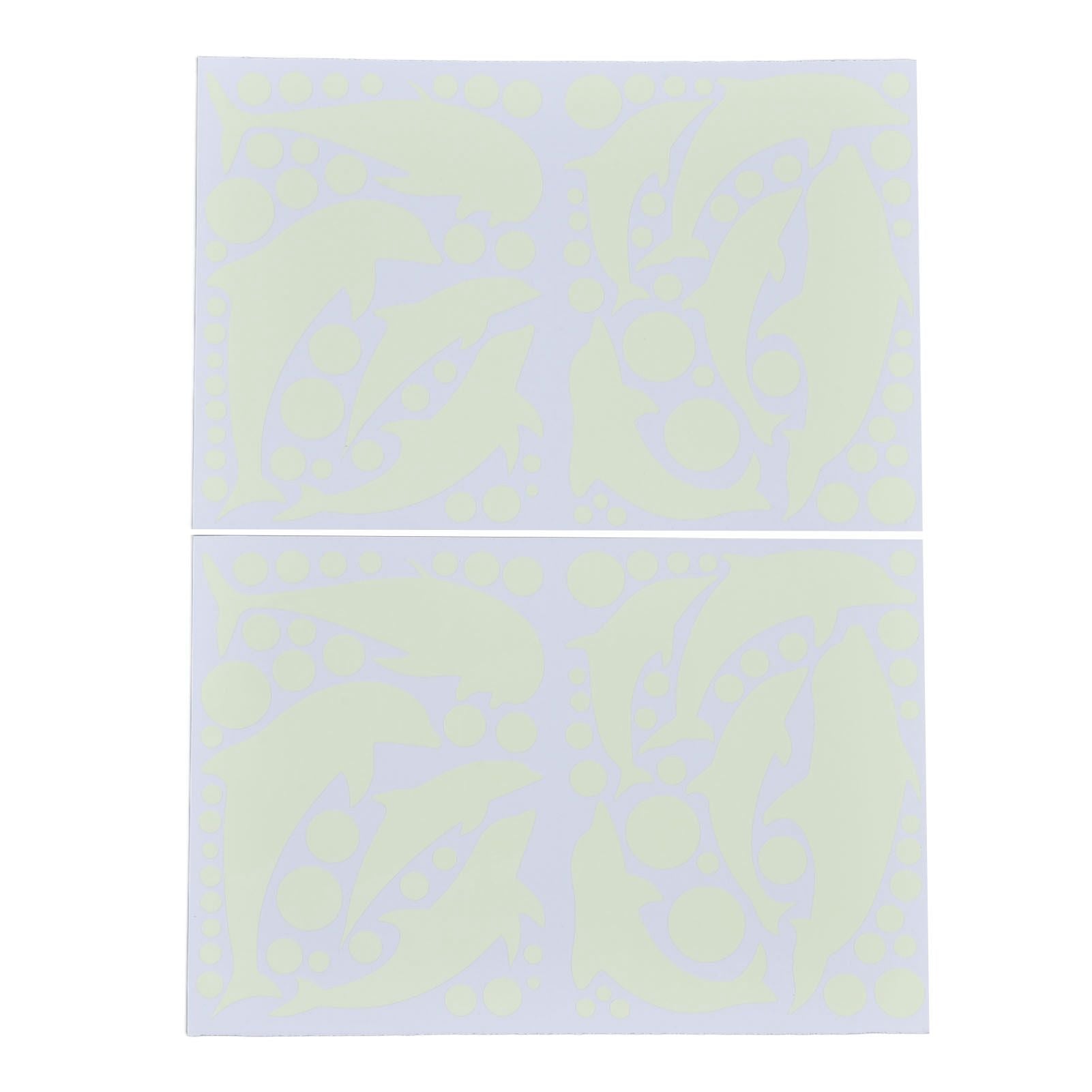Luminous Wall Sticker Glowing Wall Decals DIY Wall Sticker Bedroom Decorative Sticker for HouseholdDolphin V1294-YM0523-3115220018818