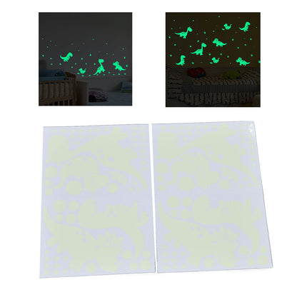Luminous Wall Sticker Glowing Wall Decals DIY Wall Sticker Bedroom Decorative Sticker for HouseholdDinosaur V1294-YM0523-3115220018819
