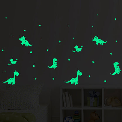 Luminous Wall Sticker Glowing Wall Decals DIY Wall Sticker Bedroom Decorative Sticker for HouseholdDinosaur V1294-YM0523-3115220018819