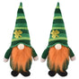 2pcs Gnomes Plush Representing Good Luck Expressing ST Patricks Day Feeling Irish Green Gnome Ornament for V1294-YM0523-3115220019711