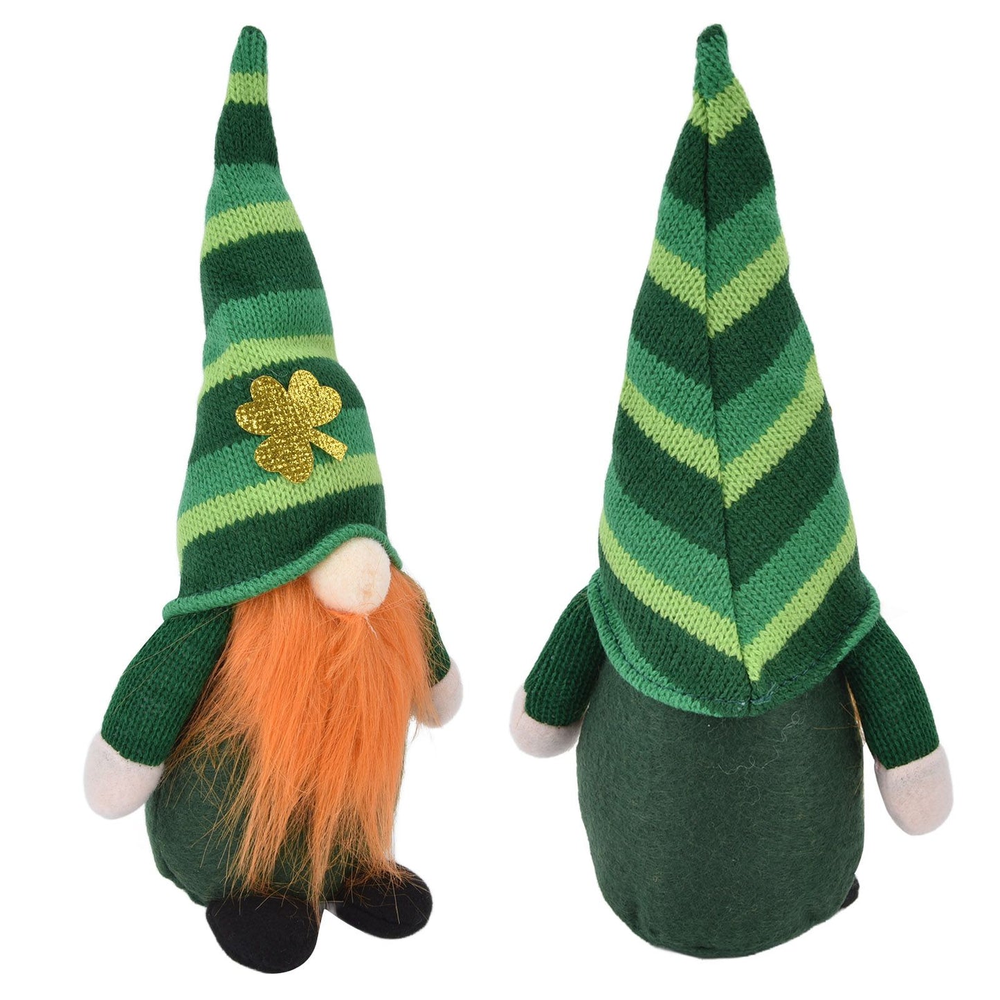 2pcs Gnomes Plush Representing Good Luck Expressing ST Patricks Day Feeling Irish Green Gnome Ornament for V1294-YM0523-3115220019711