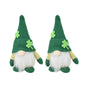 2pcs Gnomes Doll Handmade Cute Faceless Green Hat St. Patrick's Day Ornament Plush Dwarf Doll for Sofa Dining V1294-YM0523-3115220019811