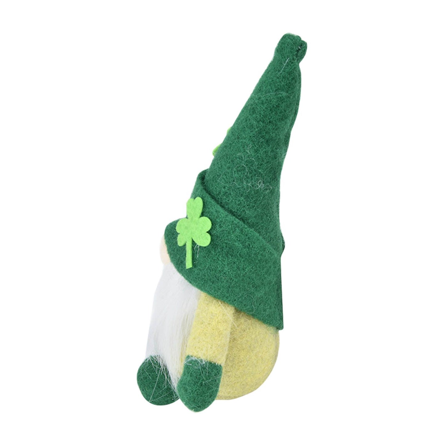 2pcs Gnomes Doll Handmade Cute Faceless Green Hat St. Patrick's Day Ornament Plush Dwarf Doll for Sofa Dining V1294-YM0523-3115220019811