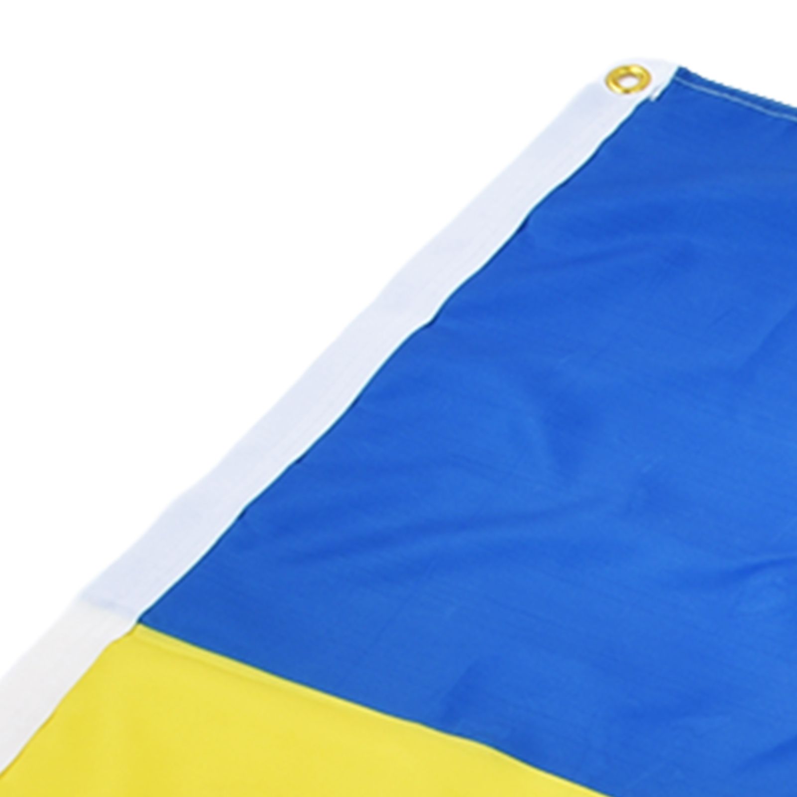 Ukrainian Flag Polyester Pongee Vivid Color UV Fade Resistant Digital Printing Ukraine Flag V1294-YM0523-3115220020211