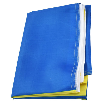 Ukrainian Flag Polyester Pongee Vivid Color UV Fade Resistant Digital Printing Ukraine Flag V1294-YM0523-3115220020211